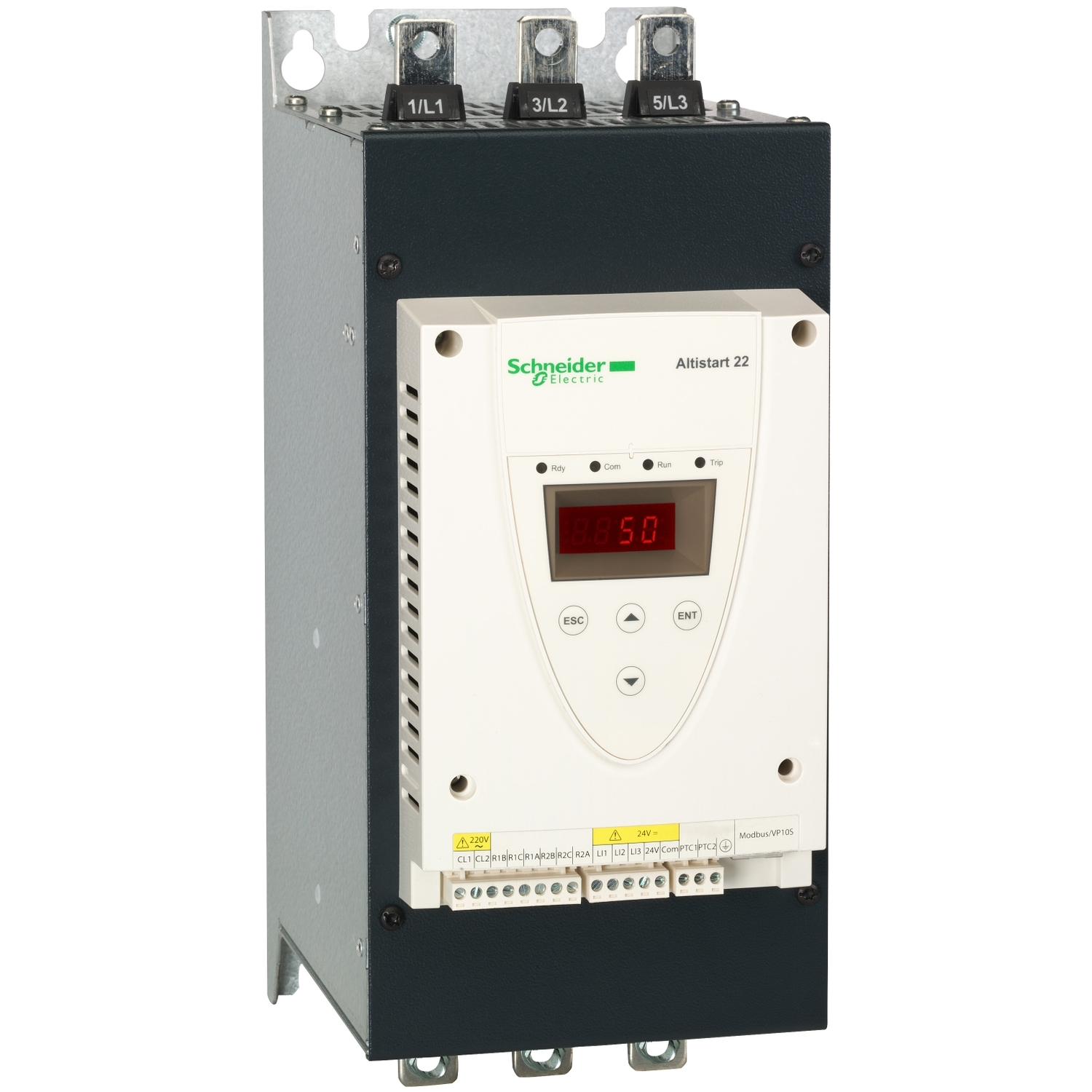 ATS22C11Q ALTISTART 110А, 230/230В Schneider Electric Устройства плвного пуска Altistart 