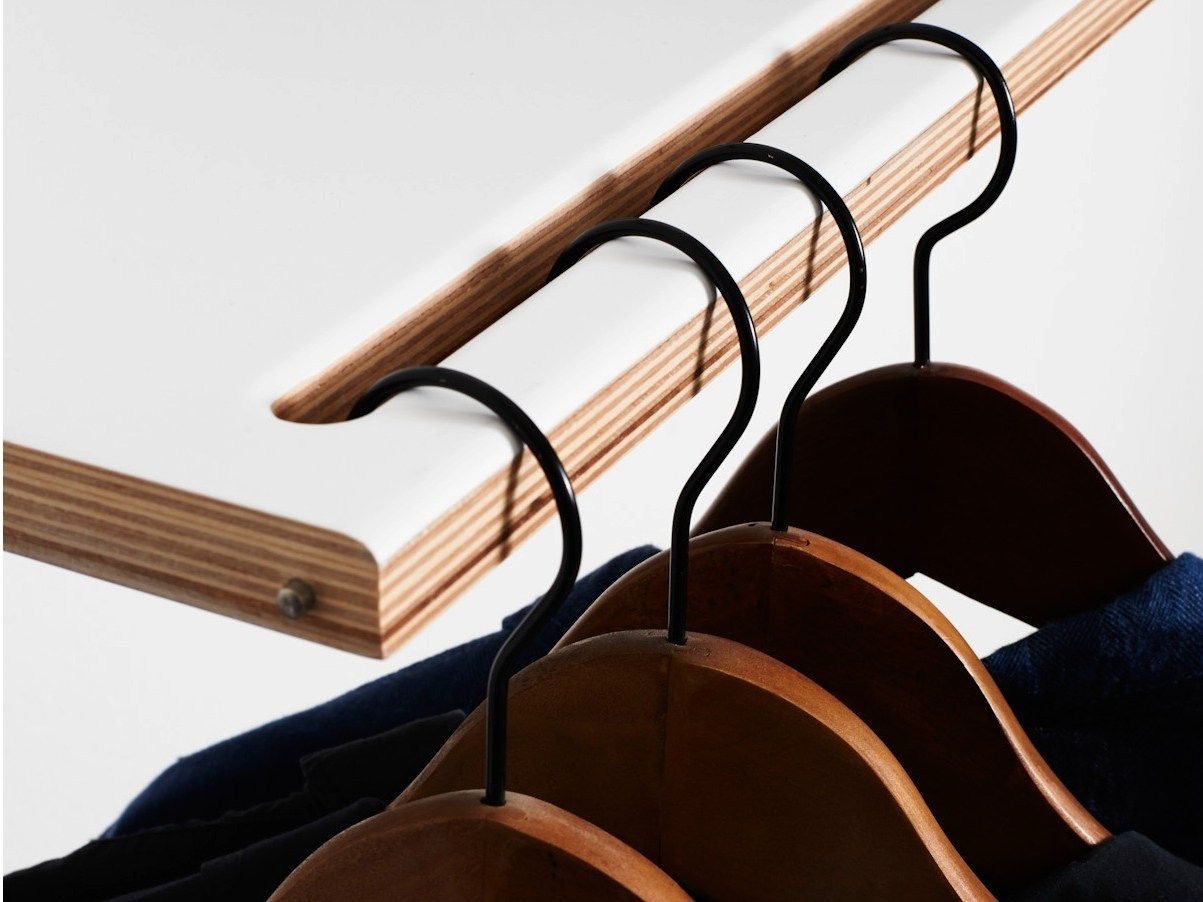 Вешалка для одежды из фанеры AMBIVALENZ Fläpps Hängrail 80x40-1 ARCH-00032048 - Вид №3