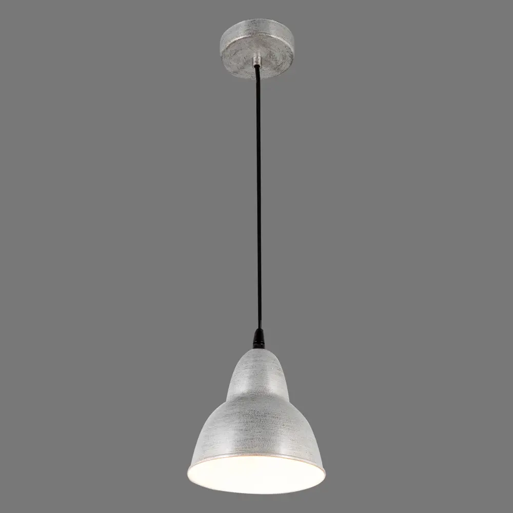 Подвесной светильник Eglo Truro 1хE27x60 Вт цвет серебро/патина 18559751 STLM-2199376 Maytoni 