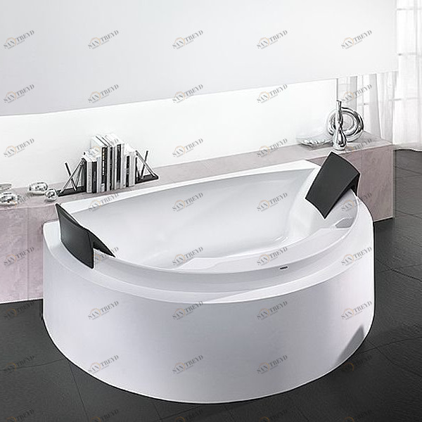 Ванна пристенная AVIVA 180 см с аэромассажем Deluxe HOESCH 6618