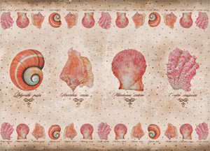 01865 Декупажная карта 21 x 29.7 см СК "Малакология мини" Чип-Арт