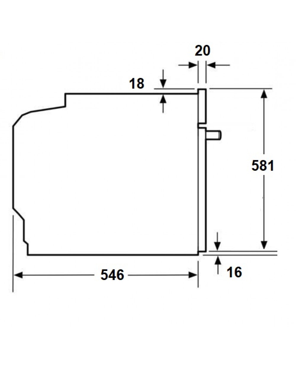 9225908 Электрический духовой шкаф SCHTOFF  Decor 800 белый STDN-0014156 - Вид №2