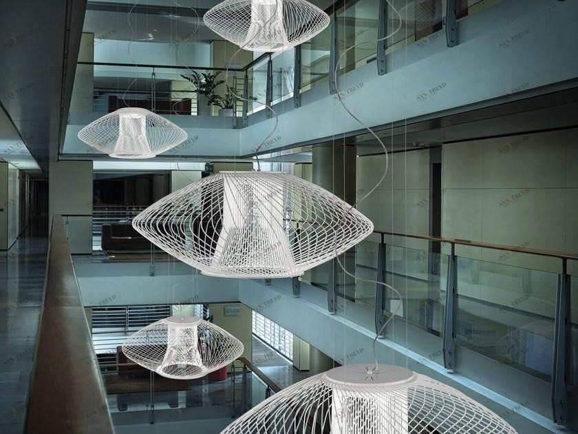 Metal Lux Регулируемый подвесной светильник из окрашенного металла Impossible sun-id-1345156