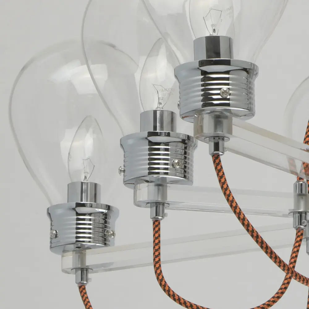 Люстра «Атмосфера» 6хE14х5 Вт MW-Light STLM-2001859 - Вид №8