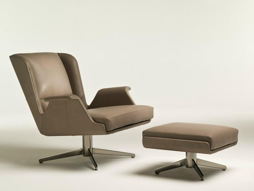 i 4 Mariani 4-спицевое кожаное кресло Garbo sun-id-1515685 - Вид №2