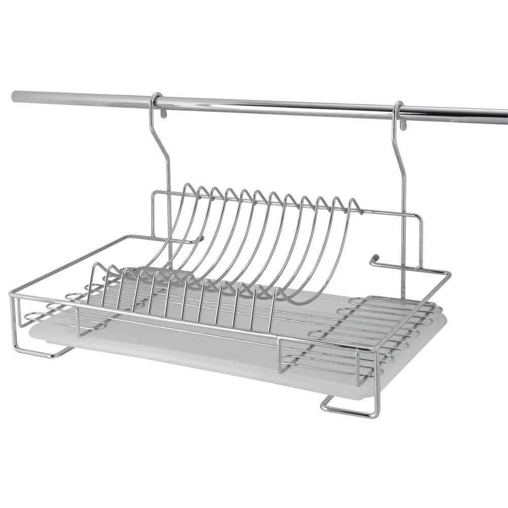 Сушилка для посуды навесная Delinia 44x25.8x26 см сталь цвет хром STLM-2008993