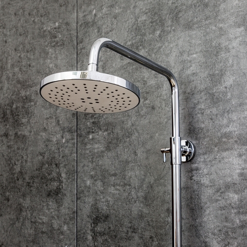 Orange Thermo T02-911cr Душевая система с поворотным изливом и термостатом черный sun-id-1517027 - Вид №7