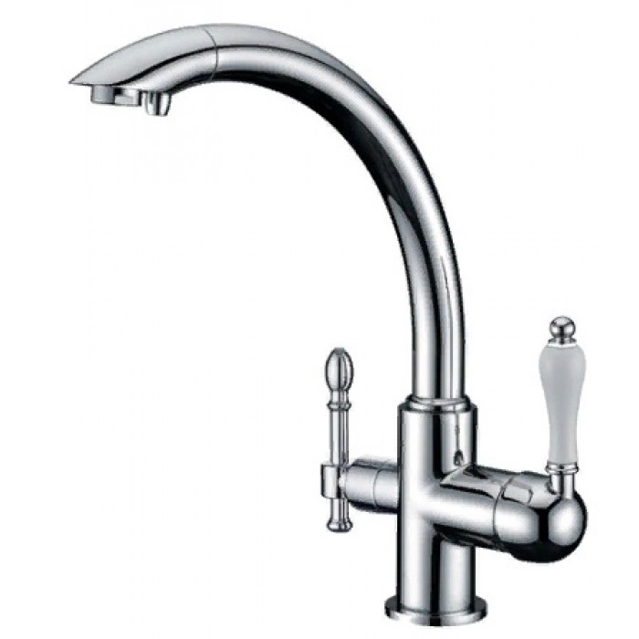 Zorg ZR 314 YF-50 хром Смеситель для кухни Zorg 325х230 мм  - Вид №1