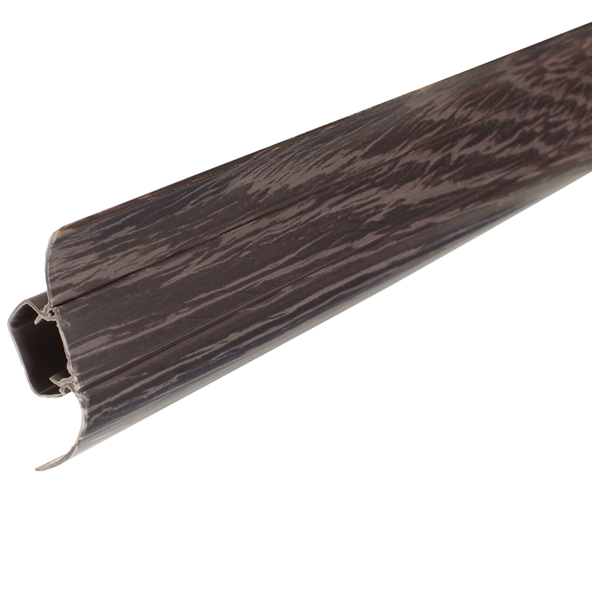 18334455 Плинтус напольный ПВХ 47 мм 2.5 м цвет дуб палёный Santreyd 