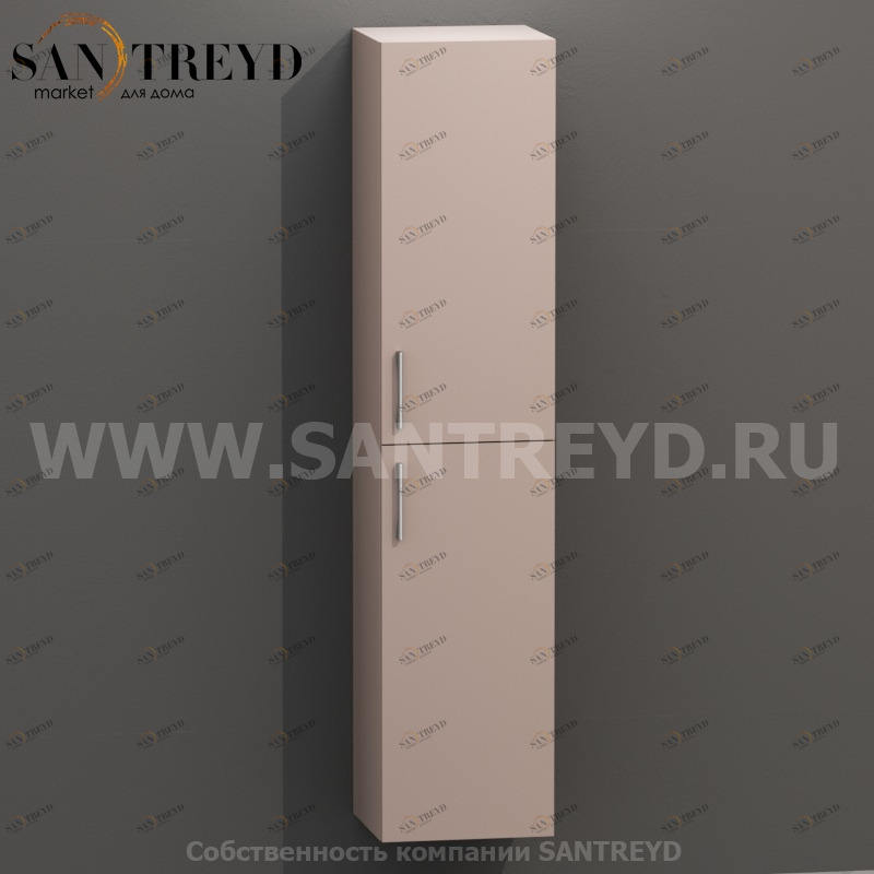 MDC137 Высокий шкаф с двумя створками 160 см розовый Globo 4ALL Италия Ceramica Globo