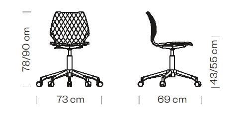 Офисное кресло с 5 спицами Et al ARCH-00150613 - Вид №2
