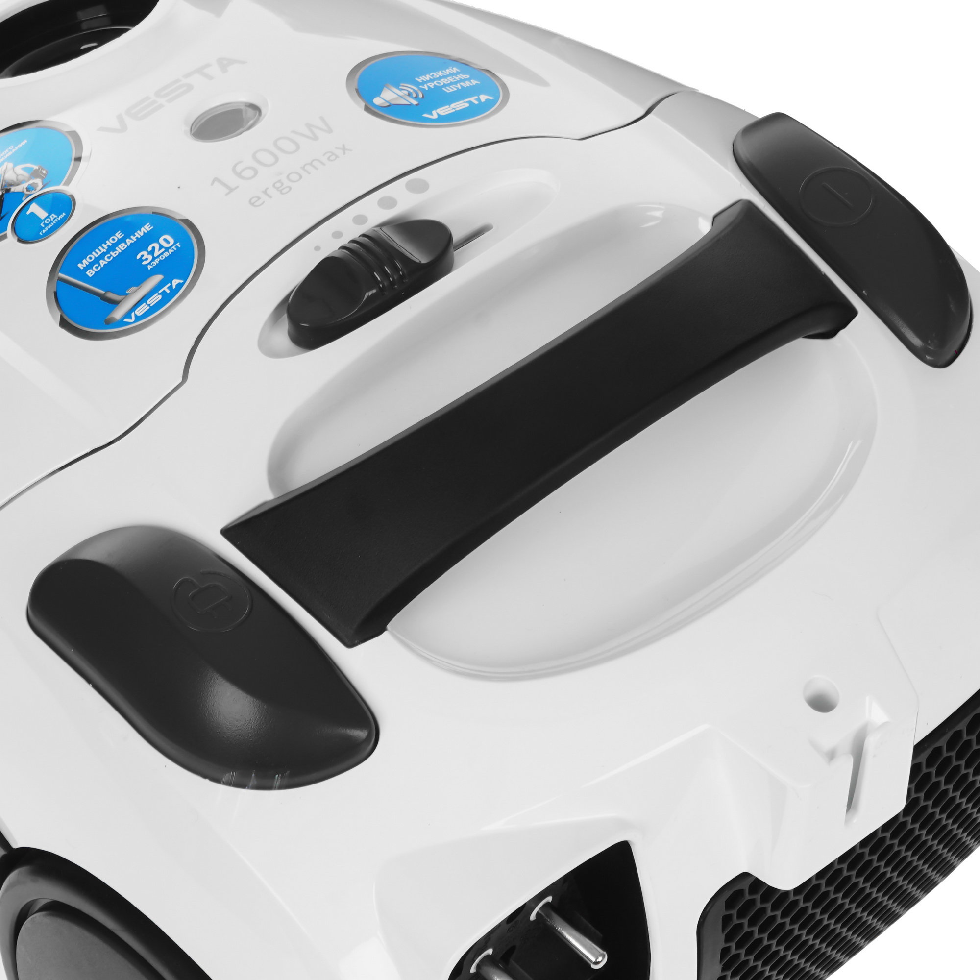9165772 Пылесос Vesta V1B1600 белый STDN-0003676 - Вид №5