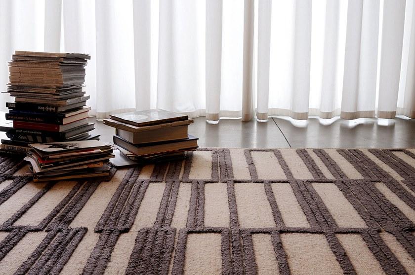 Warli Шерстяной коврик ручной работы с рисунком на заказ Dhurries sun-id-1437086 - Вид №3