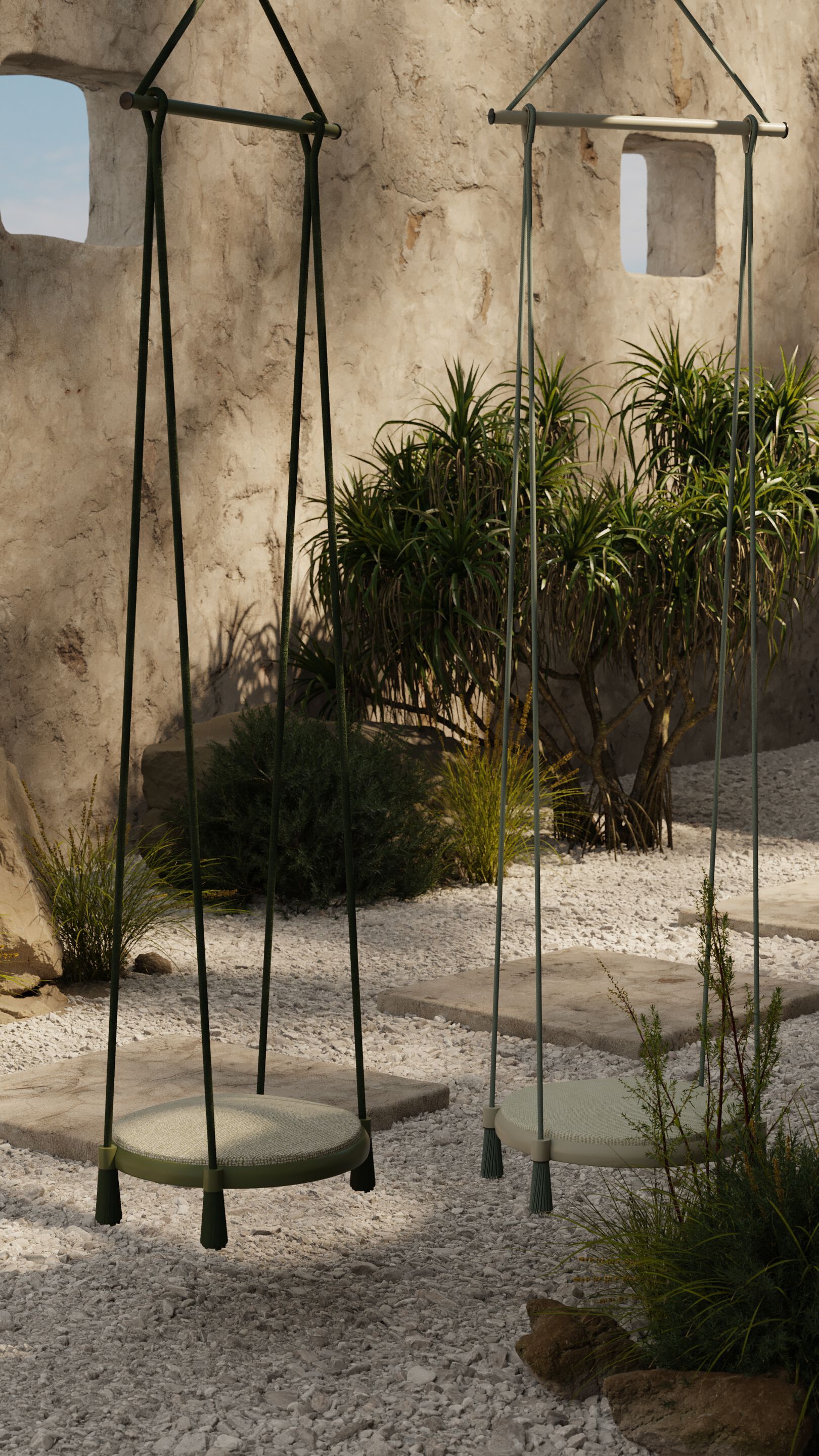 Алюминиевое подвесное сиденье YAAZ Hayal ARCH-00150319 - Вид №4