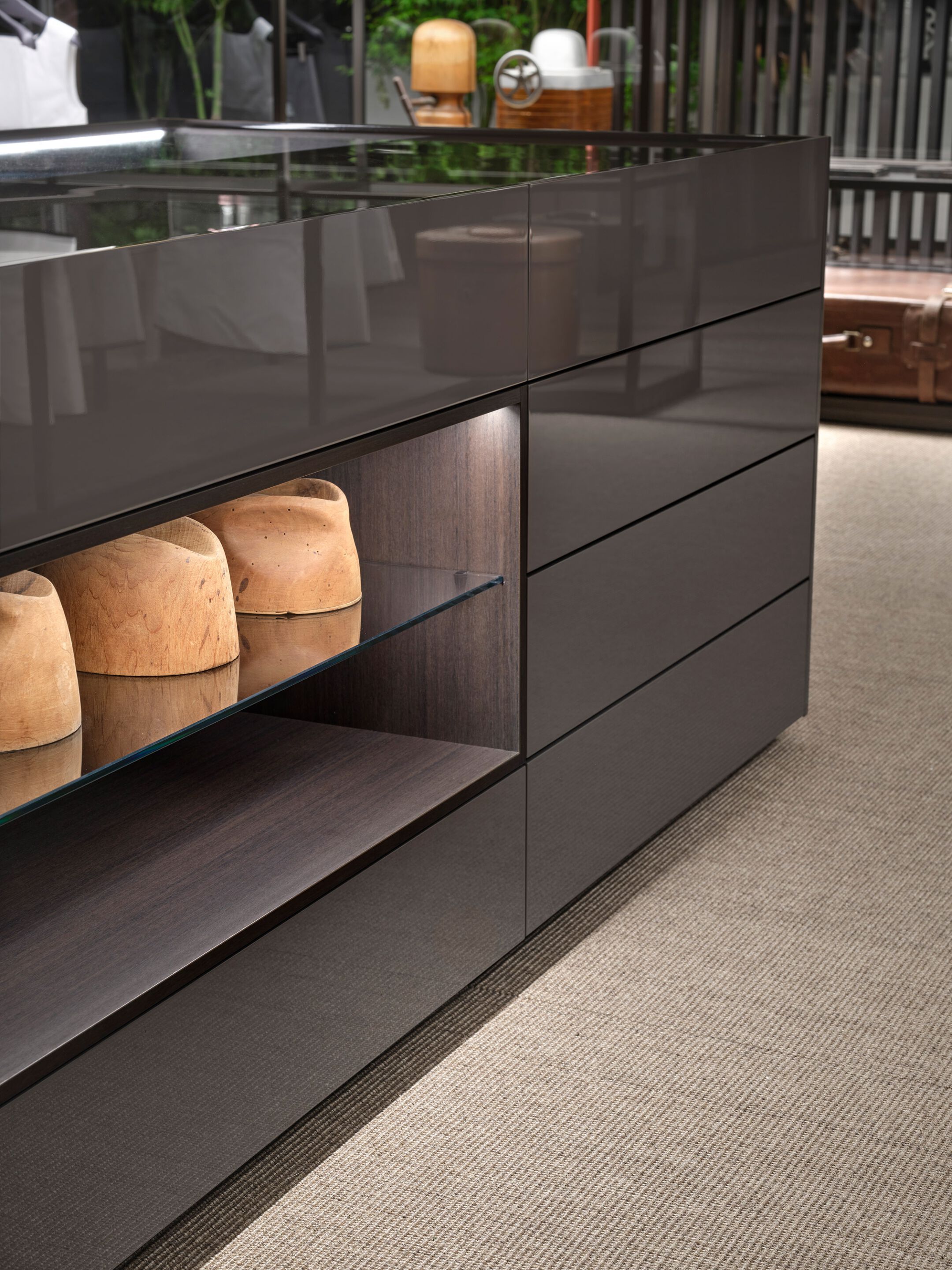 Секционный островной комод Porro хранение ARCH-00055729 - Вид №3