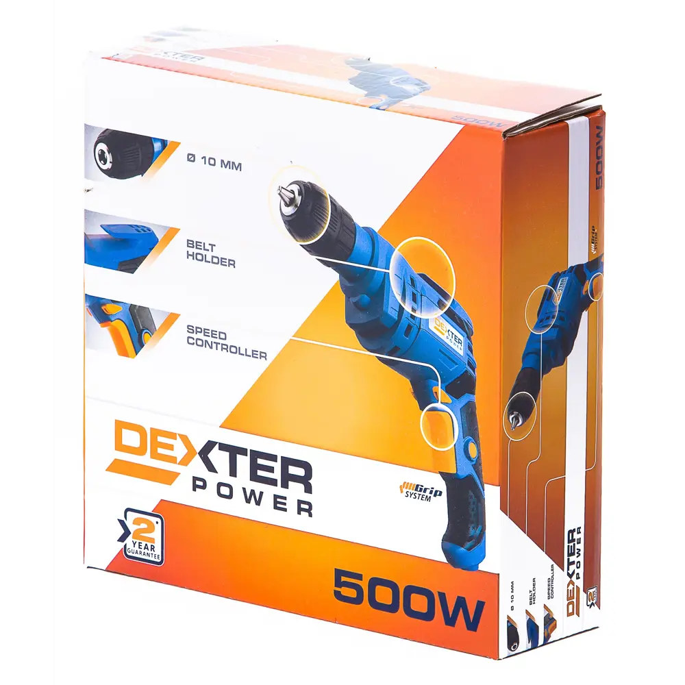 Дрель Dexter Power PC500HD, 500 Вт STLM-2127384 - Вид №5