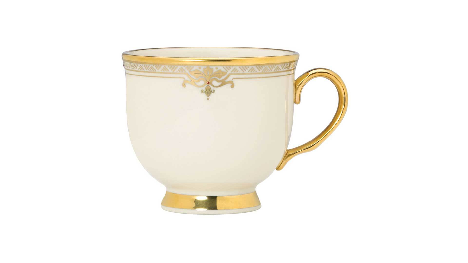 10574971 Lenox Чашка чайная с блюдцем Lenox "Республика" 180мл Фарфор костяной  - Вид №1