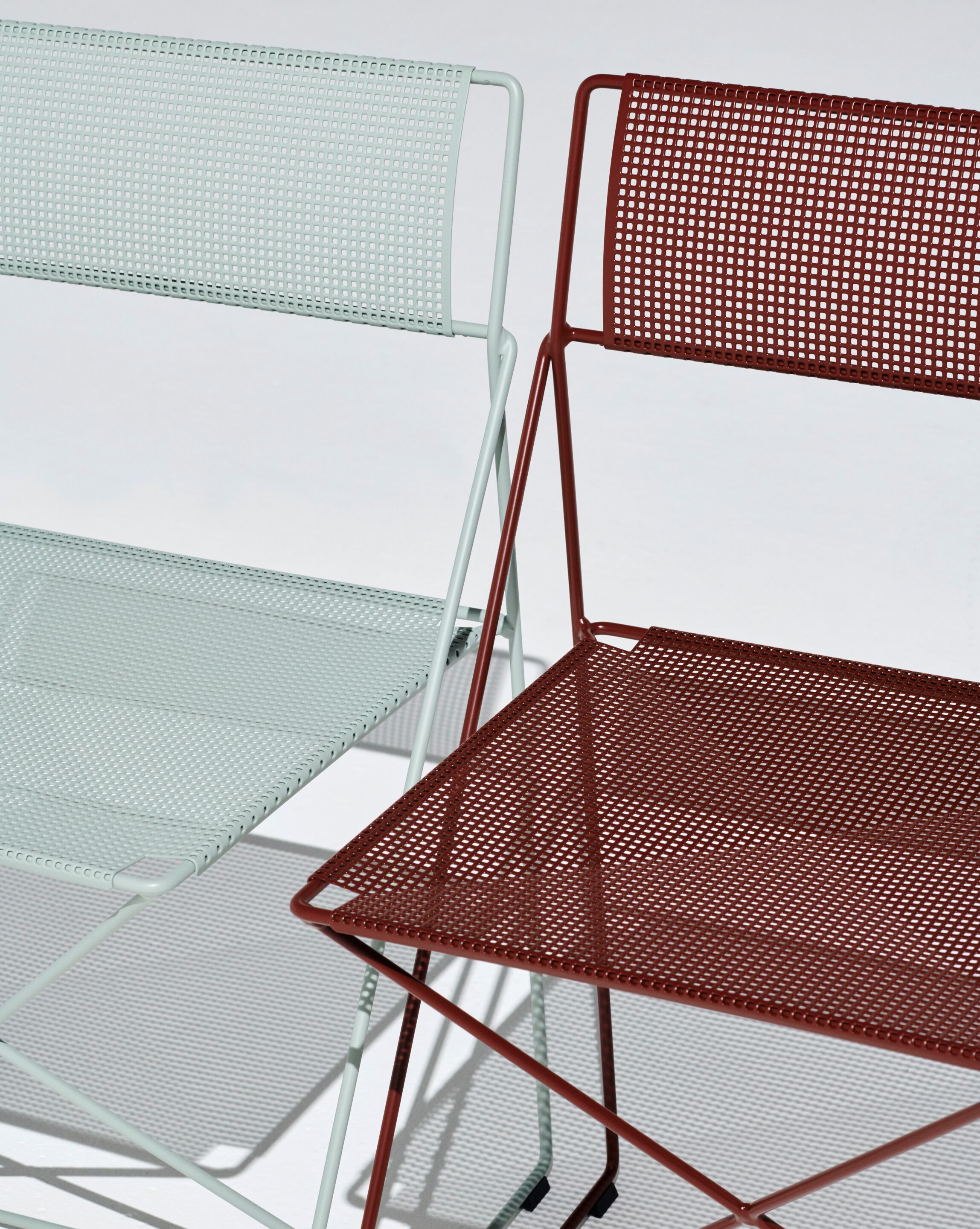 Штабелируемый стальной стул с порошковым покрытием In Stock Hay ARCH-00037246 - Вид №2