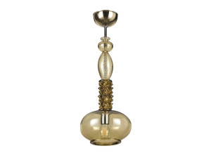 Подвесной светильник ручной работы из дутого стекла