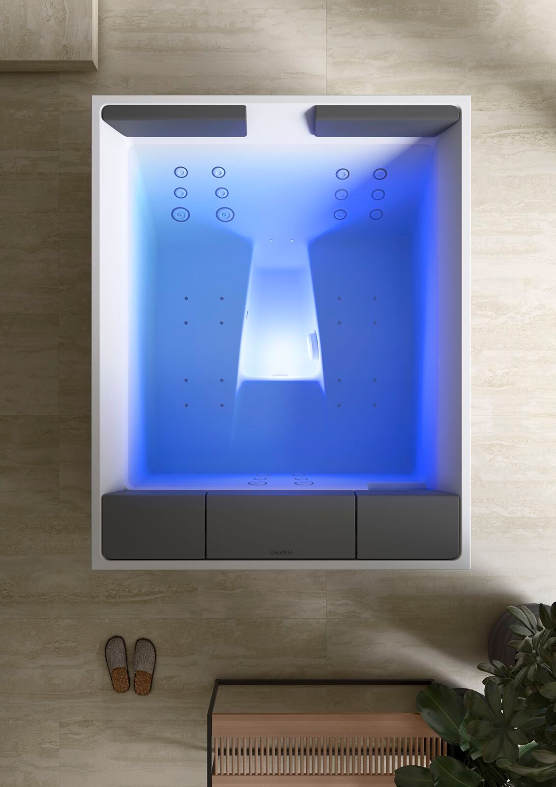 Надземный мини-бассейн с джакузи Gruppo Geromin ALTANA ARCH-00105588 - Вид №1