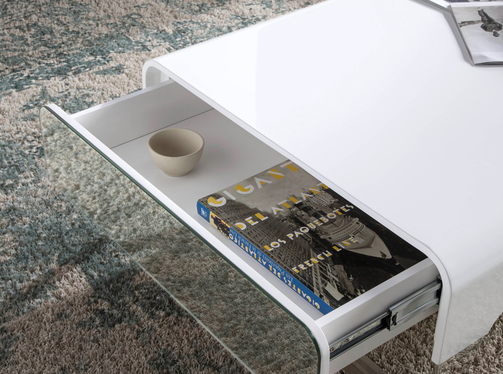 063235 Столик журнальный 108A белый Angel Cerda  - Вид №4