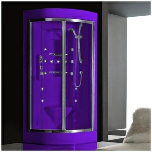 Душевая кабина Gruppo treesse Acquazzurra 90 STB-B7597S-F белая с гидромассажем угловая левая