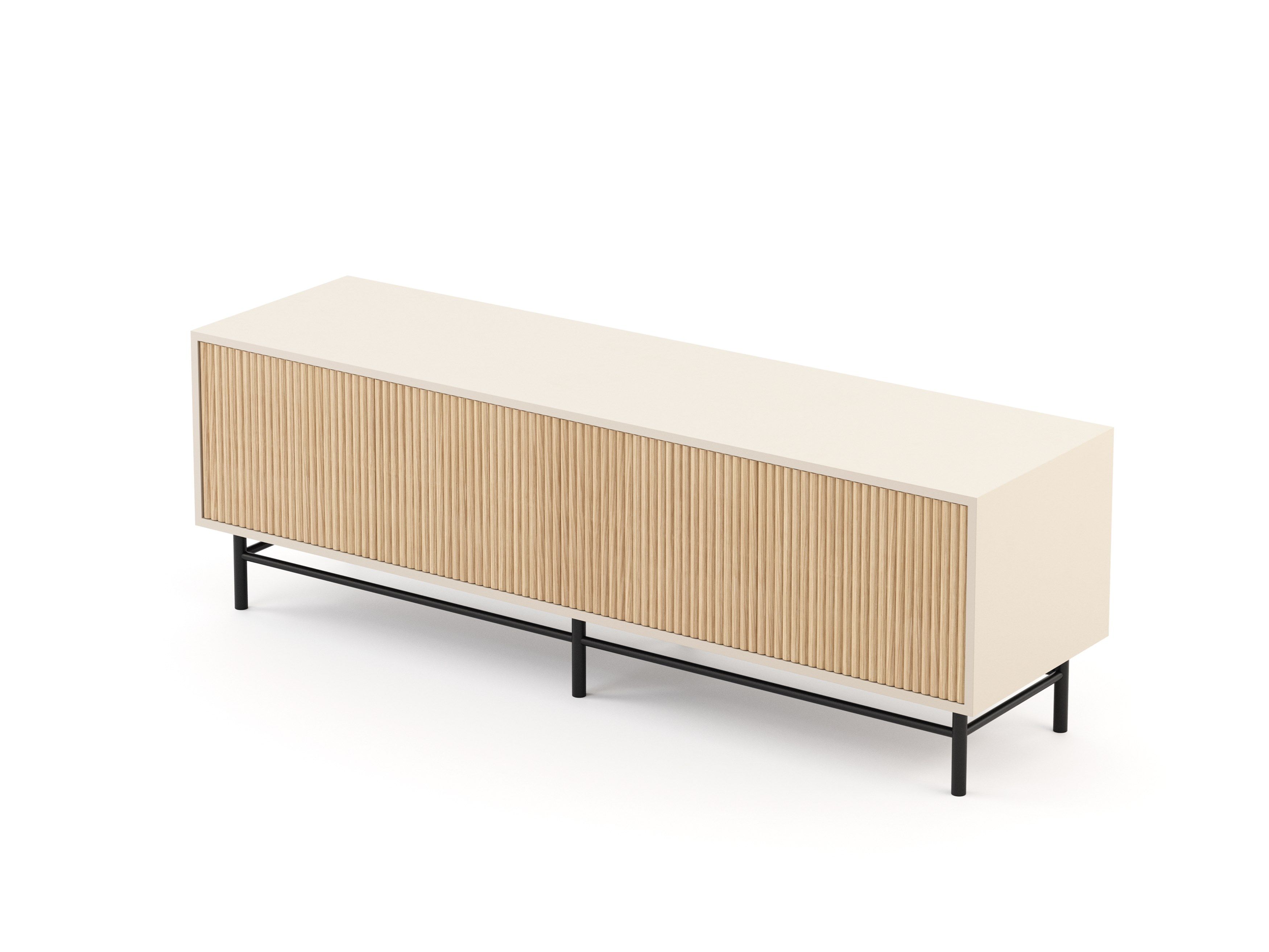 Деревянный низкий ТВ-шкаф Stylish Club Ryan ARCH-00152684 - Вид №14