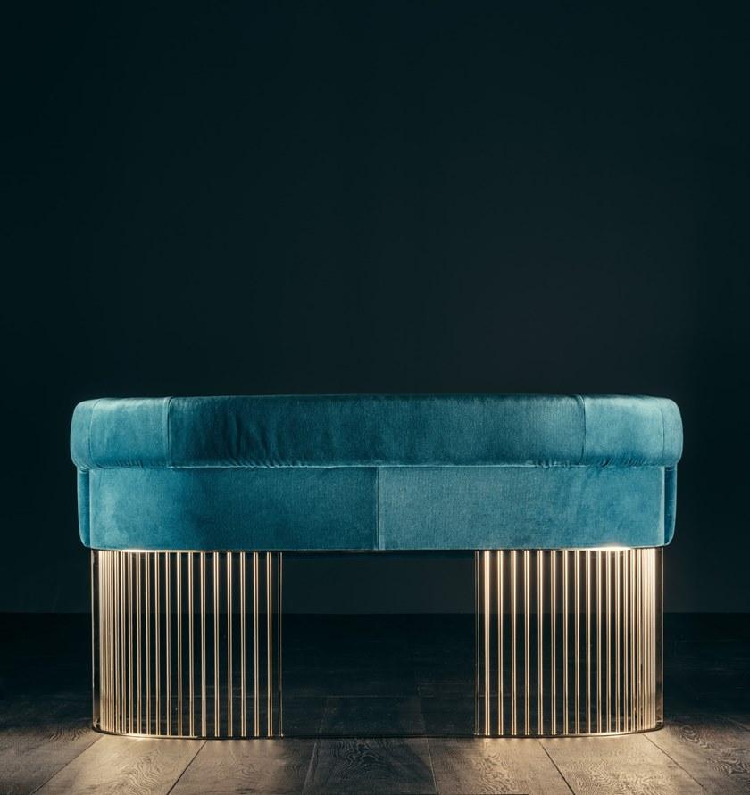 Мягкая скамейка со спинкой Chat noir Santreyd sun-id-1494868 - Вид №1