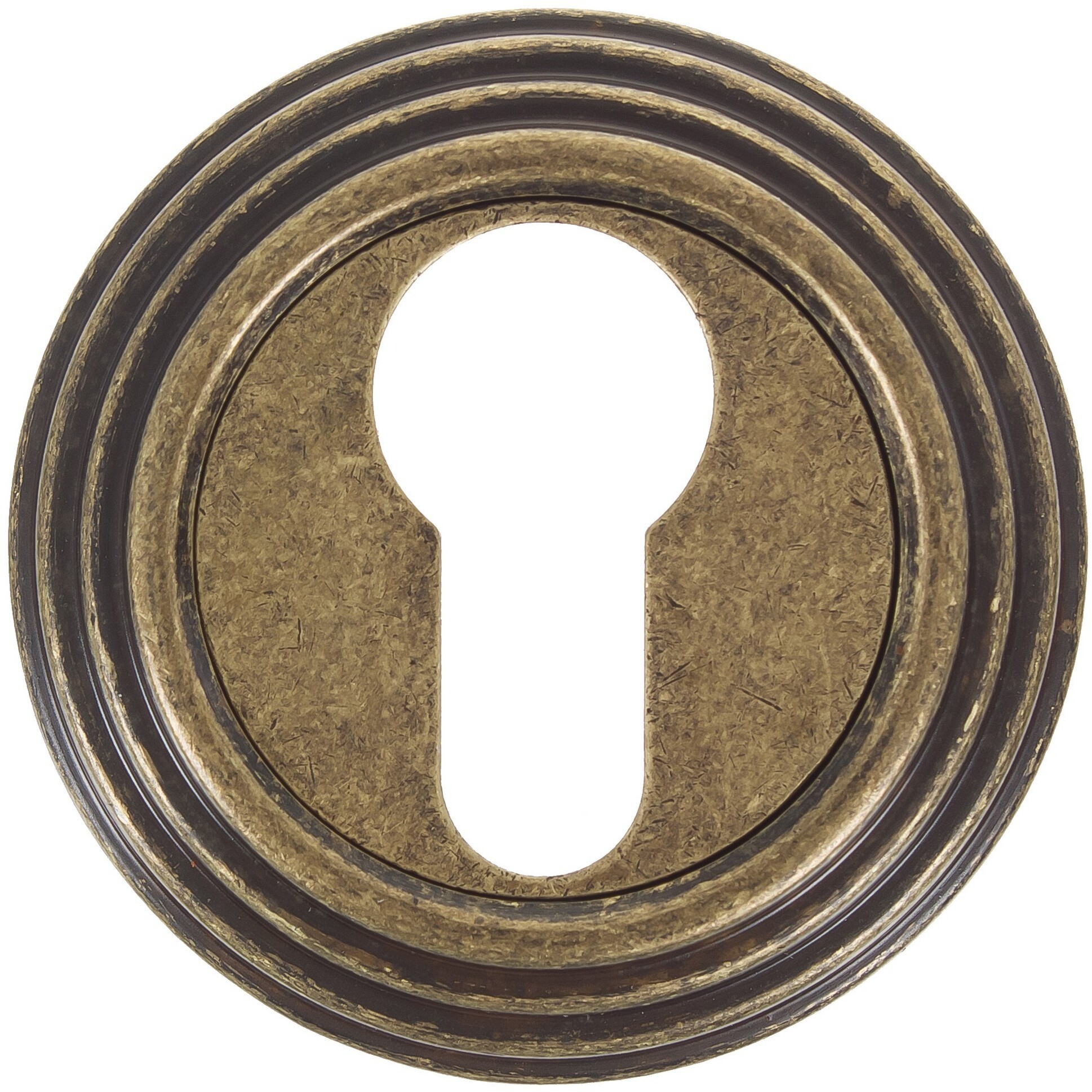 18743304 Накладка на цилиндр EDS-SC V001 AGED BRONZE, цвет античная бронза STLM-0012347 EDSON