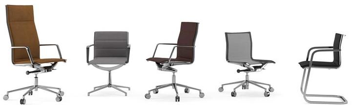 ESTEL GROUP Вращающееся офисное кресло с 5 спицами Aluminia sun-id-1345375 - Вид №2