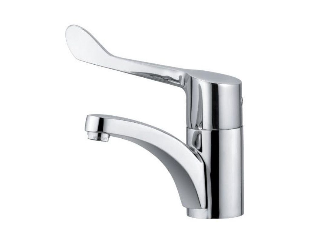 341120524 однорычажный смеситель на умывальник DN 8 KLUDI MEDI-CARE хром 