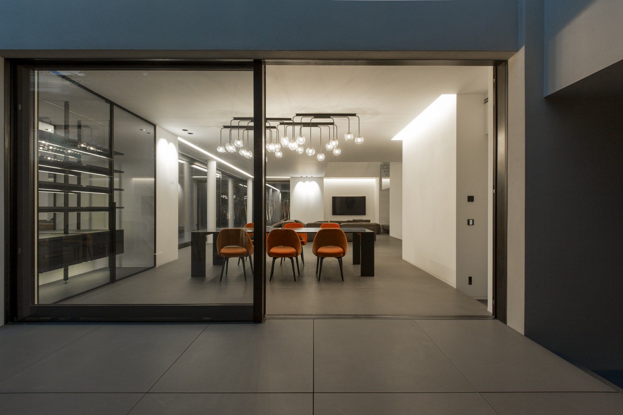 Металлическое раздвижное окно с тепловым сдвигом Capoferri Serramenti M55 ARCH-00106441 - Вид №5