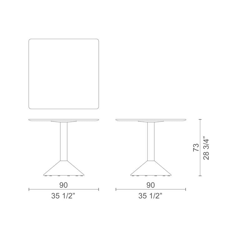 Деревянный журнальный столик CAPPELLINI LUD'O TECH ARCH-00071749 - Вид №1