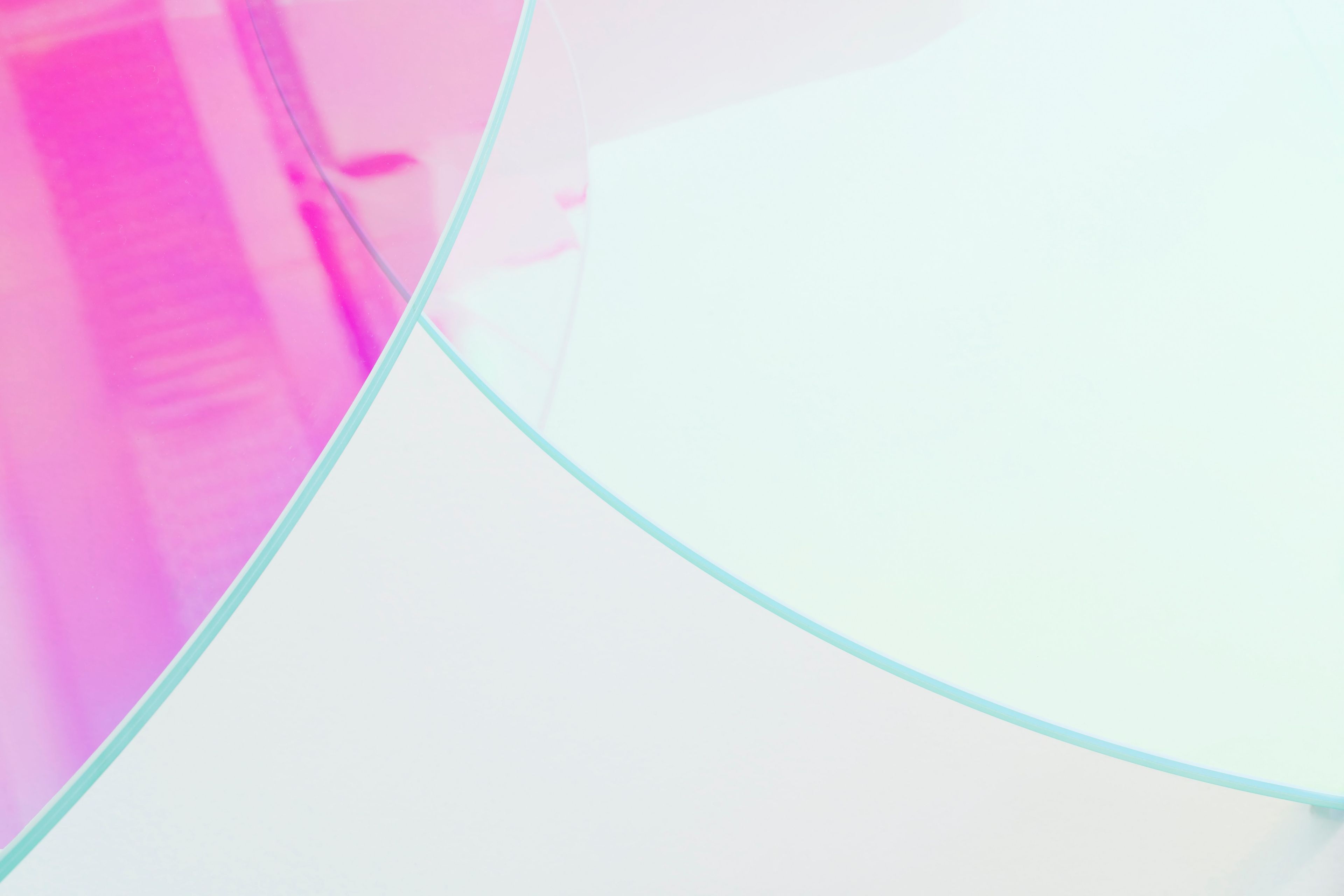 Кристалл круглый низкий журнальный столик Glas Italia Shimmer ARCH-00135879 - Вид №2