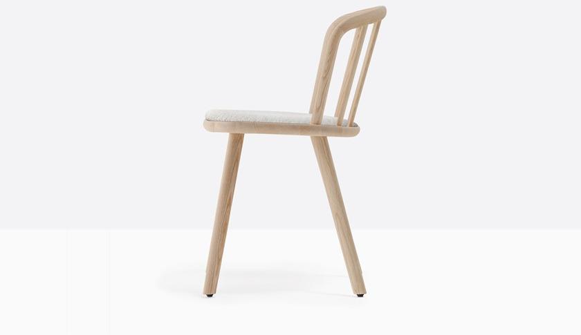 Pedrali Стул ясеня со встроенной подушкой Nym 2831 - Вид №1