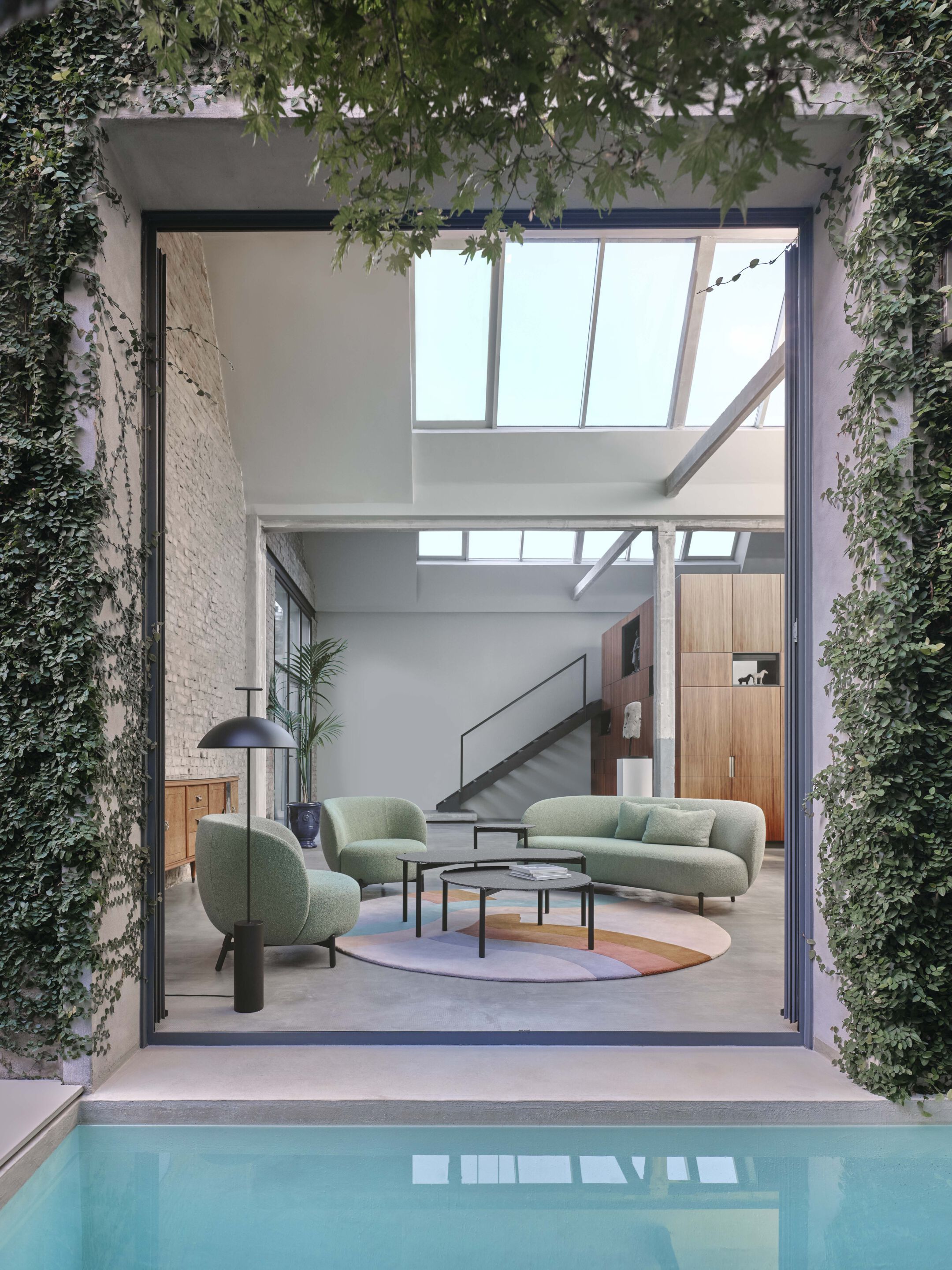 2-местный съемный тканевый диван Kartell Lunam ARCH-00061552 - Вид №4