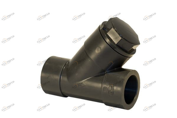 SANIT 69950000 Обратный клапан, PVC-U, резьбовые втулки 