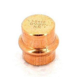 Заглушка пресс 42 медная IBP