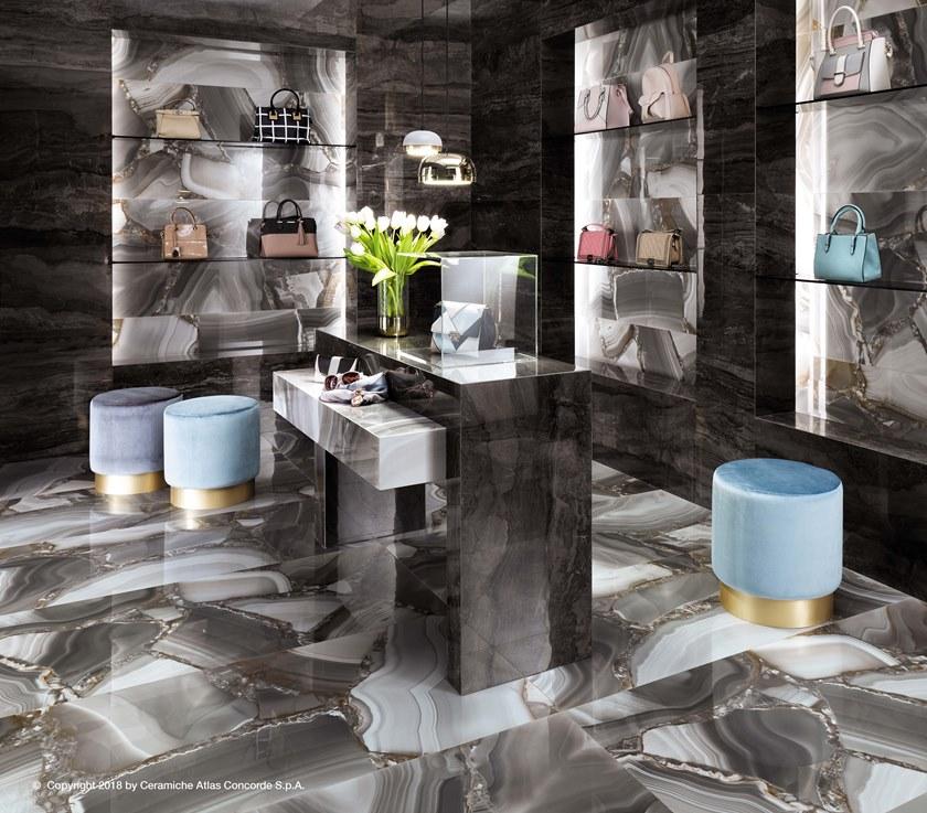 Atlas Concorde Пол из керамогранита с эффектом мрамора Marvel edge sun-id-1356266 - Вид №48