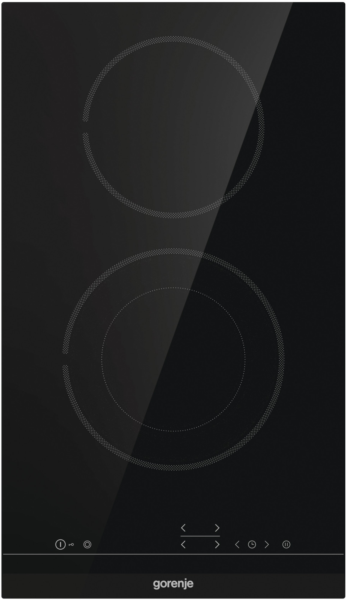 ECT322BCSC Домино / домино, электрическая стеклокерамическая варочная панель, цвет: черный, стеклокерамическая варочная панель, шлифованный передний край, сенсорное управление, таймер, защитная блокировка от детей, габаритные размеры (вхшхг): 5,1 ? 30 ? 5 Santreyd 