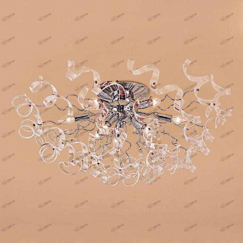 Потолочная люстра Citilux Рандом CL222190 CITILUX ДИЗАЙНЕРСКИЕ, РАНДОМ 183033 Хром 