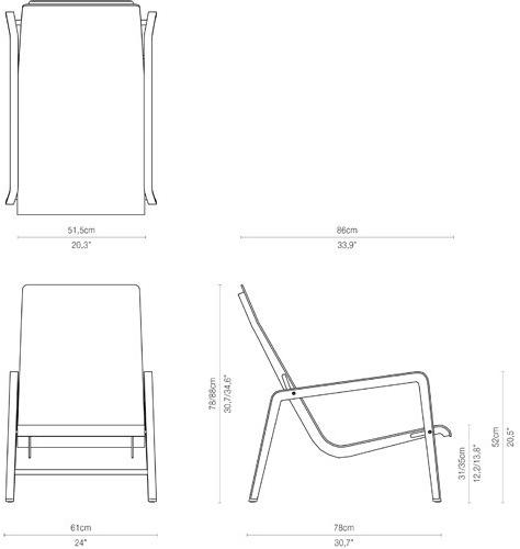 TRIBÙ Лежащий алюминиевый шезлонг Mirthe 07412 - Вид №6