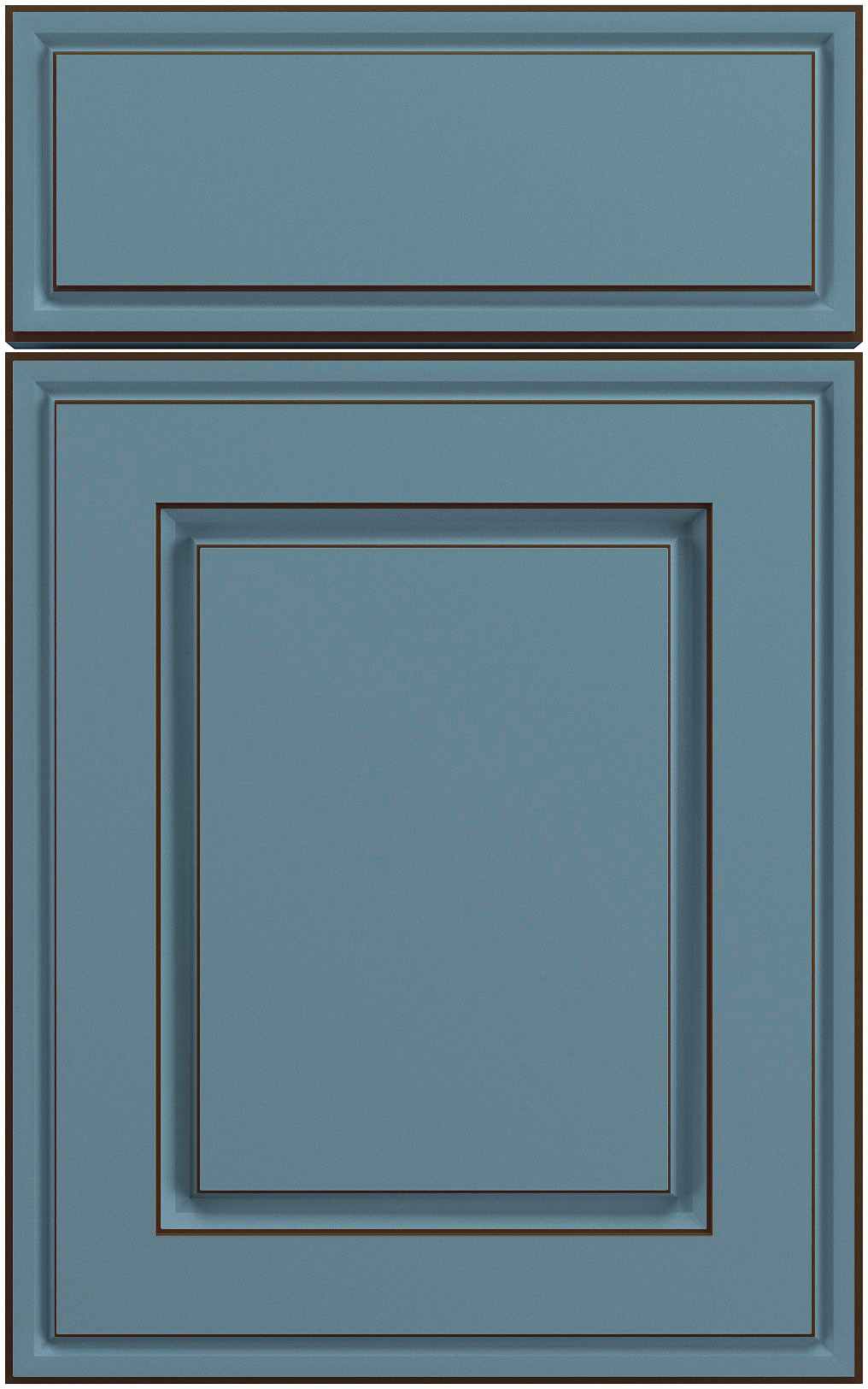 Фасады для кухни Патина Фрезеровка «Бостон» 702 Голубой SIST2878-6105 SIDAK