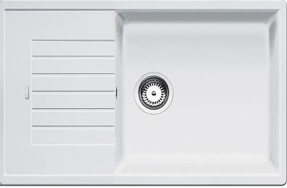 98250274 Врезная мойка Blanco 523277 50x78x19 см искусственный камень цвет белый STLM-0866853