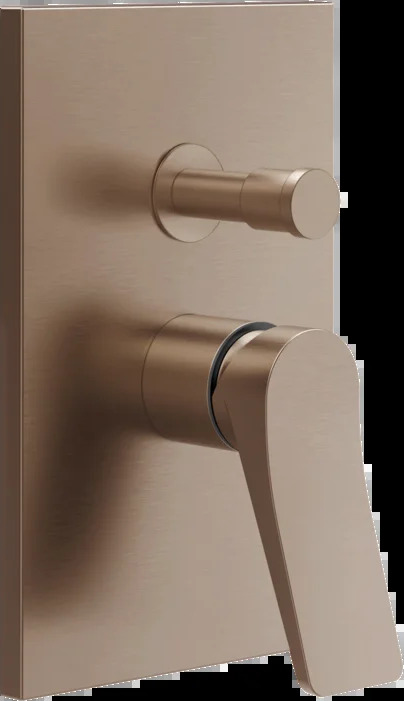Смеситель для душа 59079 708 Gessi Rilievo МЕДНЫЙ МАТОВЫЙ PVD
