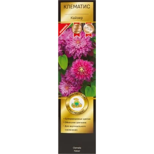 Клематис крупноцветковый Кайзер в тубе Поиск Инвест 82527467 STLM-2021977