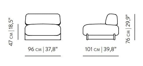 Тканевое кресло с дубовой основой Wewood купол ARCH-00076314 - Вид №2
