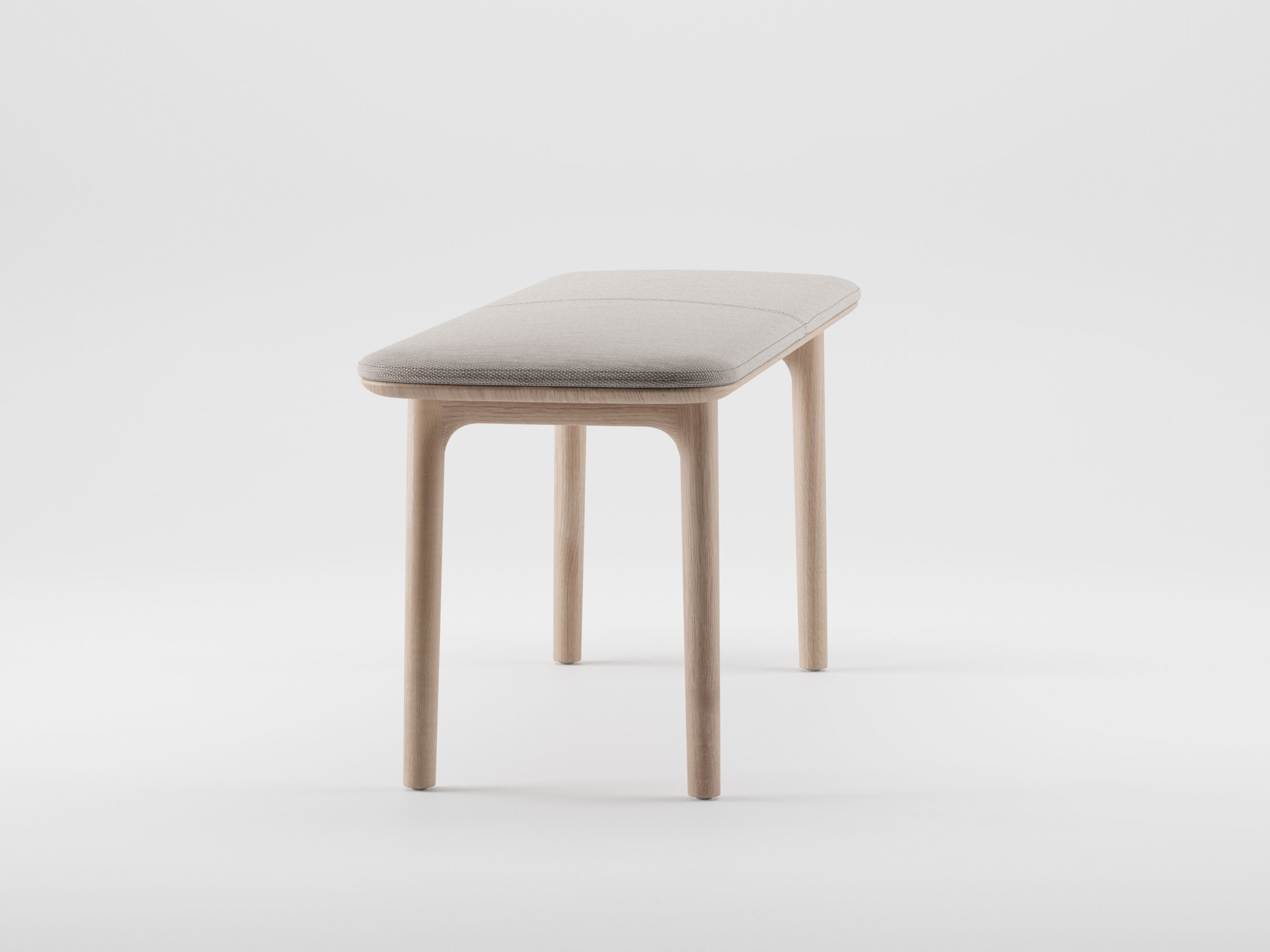 Мягкая скамейка из массива дерева Artisan ARCH-00010103 - Вид №1