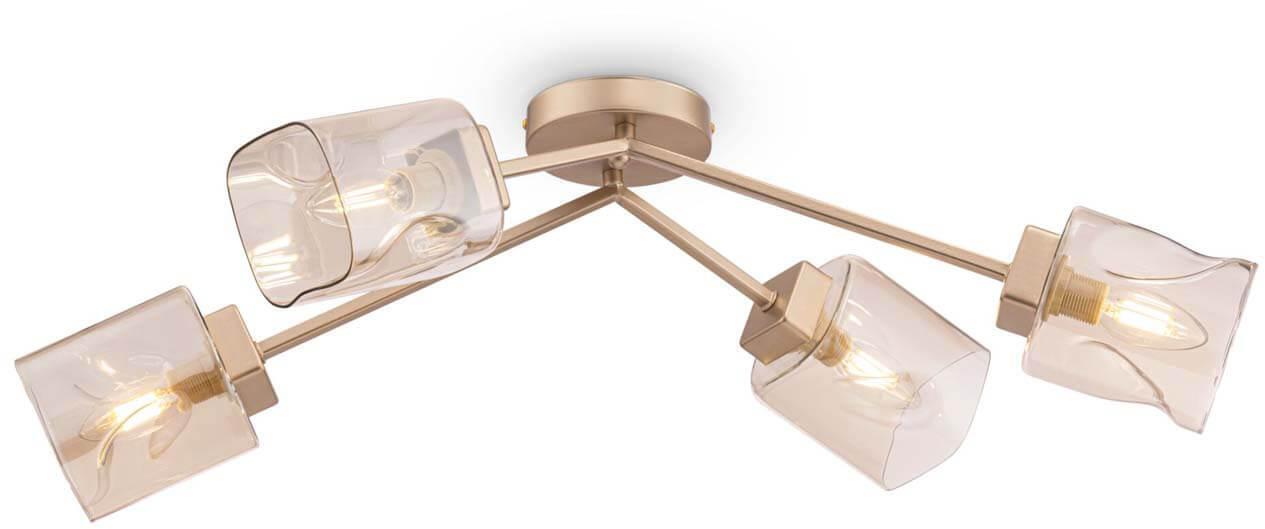 FR5095CL-04G Потолочная люстра Freya Isabella