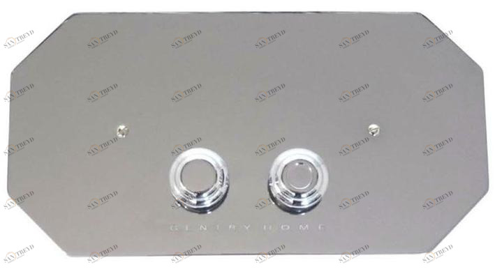 Gentry Home Металлическая панель смыва для унитаза Balasani sun-id-1432384